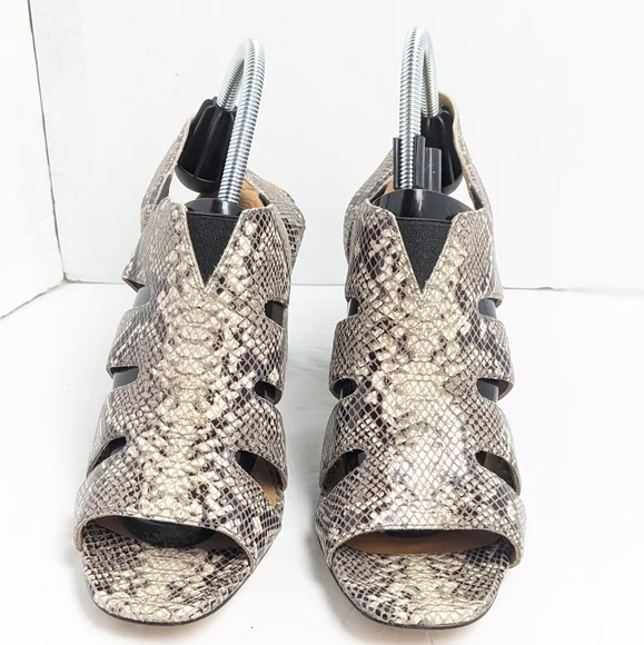 Corso Como leather heeled sandals - Picture 6 of 16